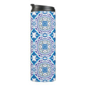 Bouteilles Isothermes 💙 Beaux azulejos bleus, IV, (Tourné sur la droite)