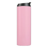 Bouteilles Isothermes Bébé rose couleur solide (Tourné sur la gauche)