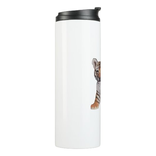 Bouteilles Isothermes Bébé tigre (Tourné sur la gauche)