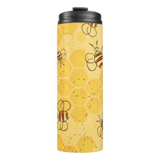 Bouteilles Isothermes Bee Buzzing Honey Bees mignonne (Devant)