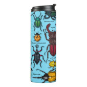 Bouteilles Isothermes Beetons sur bleu (Tourné sur la gauche)