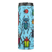 Bouteilles Isothermes Beetons sur bleu (Dos)