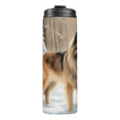 Bouteilles Isothermes Belge Tervuren Laissons neiger Noël (Devant)