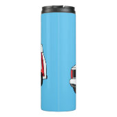 Bouteilles Isothermes Belle ambulance rouge caricature van (Dos)