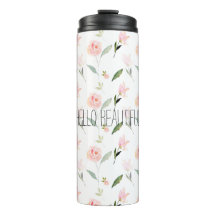 Belle Aquarelle Florale Rose