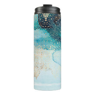 Bouteilles Isothermes Belle aquarelle haute résolution avec abstrait