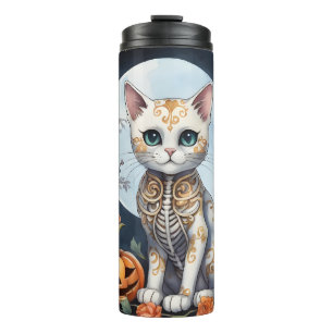 Bouteilles Isothermes Belle Chat Halloween Lune Florale - Fé Whimsical
