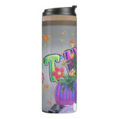 Bouteilles Isothermes Belle couleur Art d'anniversaire Imprimer (Tourné sur la gauche)