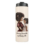 Bouteilles Isothermes Belle mère et fille noire (26) (Devant)