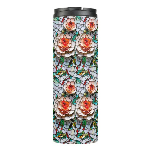 Bouteilles Isothermes Belle Mosaïque de Faux (Dos)