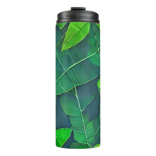 Bouteilles Isothermes Belle Motif Feuille verte