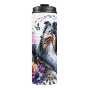 Bouteilles Isothermes Belle race de chiens/Collie Chien