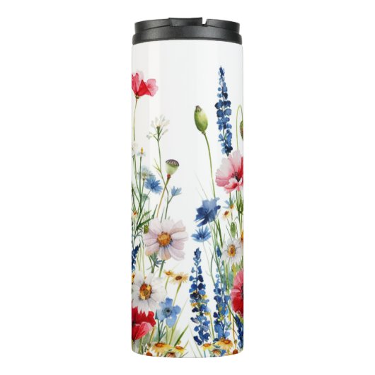 Bouteilles Isothermes Belle Sublimation Fleur (Dos)