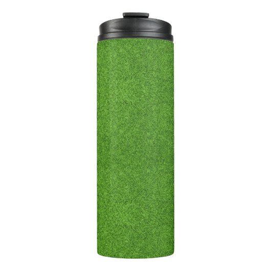Bouteilles Isothermes Belle texture d'herbe verte de terrain de golf (Devant)