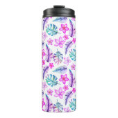 Bouteilles Isothermes Belles Fleurs Pastel Et Partir (Devant)