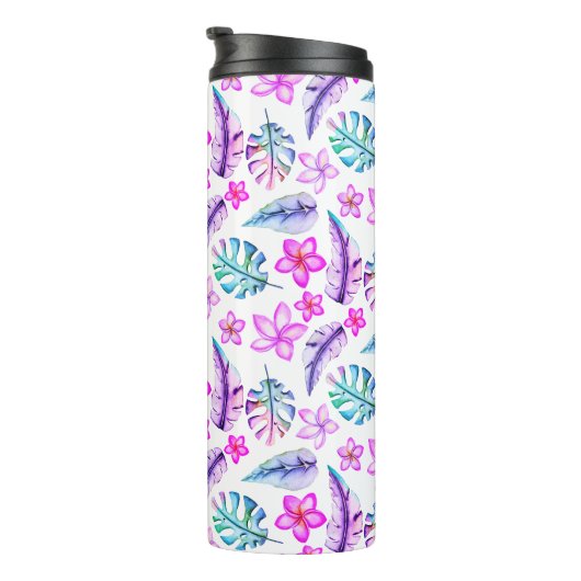 Bouteilles Isothermes Belles Fleurs Pastel Et Partir (Tourné sur la droite)