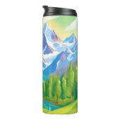 Bouteilles Isothermes Belles montagnes (Tourné sur la droite)