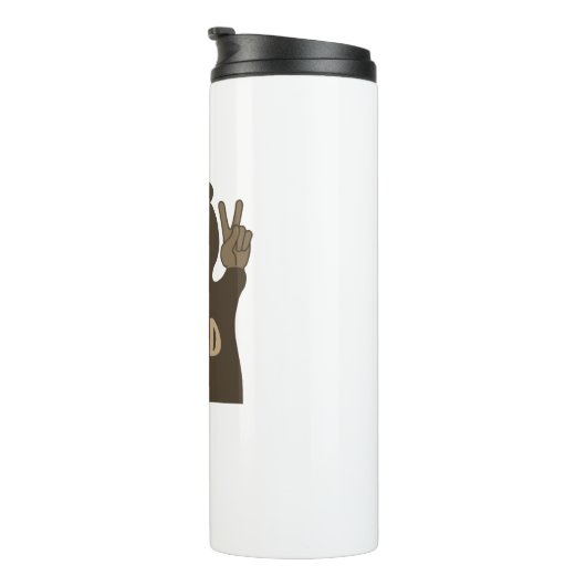 Bouteilles Isothermes Bend Oregon Peace Bear (Tourné sur la droite)