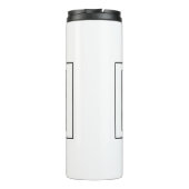 Bouteilles Isothermes Bendecido espagnol noir et blanc bilingue béni (Dos)