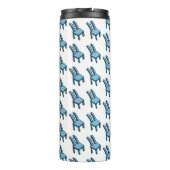 Bouteilles Isothermes Bendy Warped Blue Chair Cartoon Illustration (Dos)