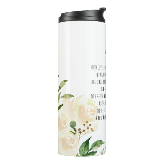 Bouteilles Isothermes Bénédiction irlandaise ancienne et personnalisatio (Tourné sur la gauche)