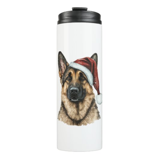 Bouteilles Isothermes Berger allemand Père Noël Chien Noël (Devant)