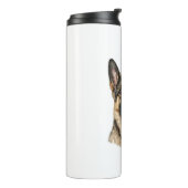 Bouteilles Isothermes Berger allemand Père Noël Chien Noël (Tourné sur la gauche)