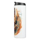 Bouteilles Isothermes Bergers allemands en Élégance océanique (Tourné sur la droite)