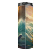 Bouteilles Isothermes Bernedoodle Beach Surf Peinture (Dos)