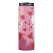 Bouteilles Isothermes Bernedoodle Dog Est Mon Valentin Personnalisé (Dos)