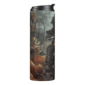 Bouteilles Isothermes Bernedoodle Riding Moto Halloween effrayant (Tourné sur la gauche)