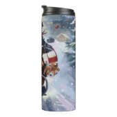 Bouteilles Isothermes Bernese Mountain Dog équitation Moto Noël (Tourné sur la droite)