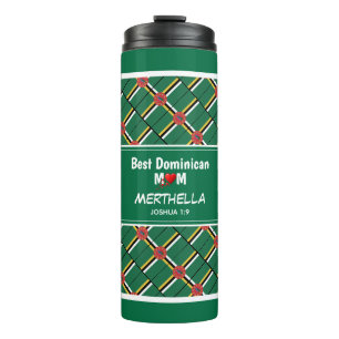 Bouteilles Isothermes BEST DOMINICAIN MOM Patriotique Personnalisé