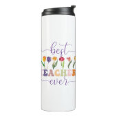 Bouteilles Isothermes Best teacher ever, Custom mug for teacher (Tourné sur la gauche)