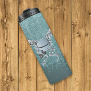 Bouteilles Isothermes Béton bleu-gris