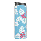 Bouteilles Isothermes Beurre creux sur bleu (Tourné sur la droite)