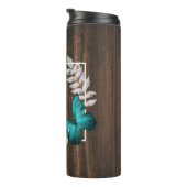 Bouteilles Isothermes Beurre Turquoise Rustique Paruline thermique perso (Tourné sur la droite)