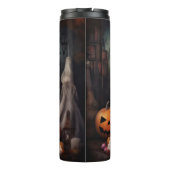 Bouteilles Isothermes Bichon Frise Citrouilles Halloween effrayant (Dos)