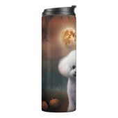 Bouteilles Isothermes Bichon Frise Halloween effroi (Tourné sur la gauche)