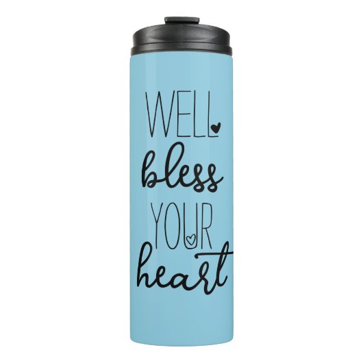 Bouteilles Isothermes Bien Bénis Ton Coeur (Devant)