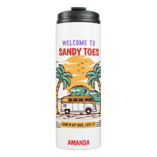 Bouteilles Isothermes Bienvenue à Sandy Toes Summer Beach