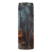 Bouteilles Isothermes Biewer Terrier équitation Moto Halloween Effrayer (Dos)