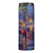 Bouteilles Isothermes Biewer Terrier Noël Festive Voyage (Dos)