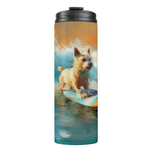 Bouteilles Isothermes Biewer Terrier Plage Surf Peinture (Devant)