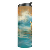 Bouteilles Isothermes Biewer Terrier Plage Surf Peinture (Tourné sur la gauche)