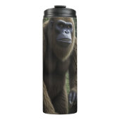 Bouteilles Isothermes Bigfoot Sasquatch dans les bois (Devant)