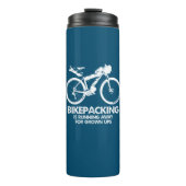 Bouteilles Isothermes Bikepacking Est En Cours D'Exécution Pour Les Ups  (Devant)