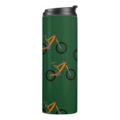 Bouteilles Isothermes Bikes on green (Tourné sur la gauche)