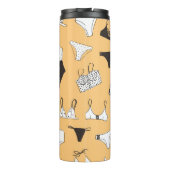 Bouteilles Isothermes Bikini tropical : Motif d'été à main (Dos)