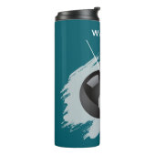 Bouteilles Isothermes Billiards - Ball and Cue Stick - Personalize (Tourné sur la gauche)